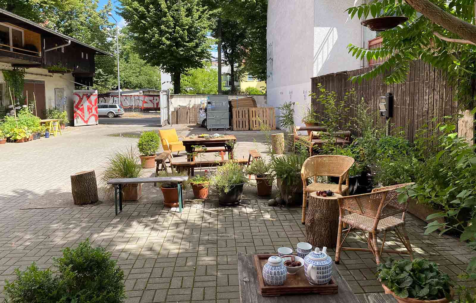 C*SPACE Berlin, Garten C*SPACE Berlin, Garten